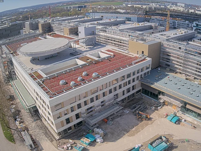 Bild von der Baustellen-Webcam